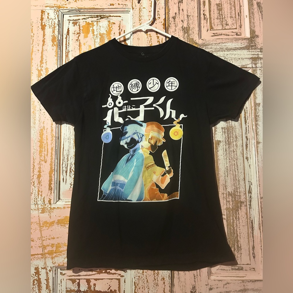 Anime Graphic Black Tee